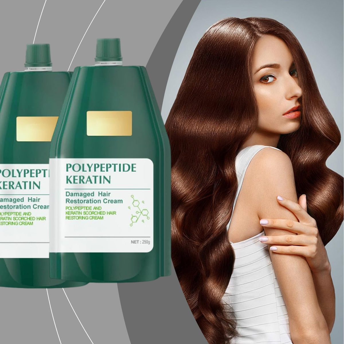 jeamoen before and after split ends comparison showing visible smoothing benefit