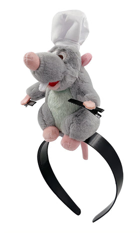 JEGERMIG front view of mouse headband showing full plush design and comfortable band