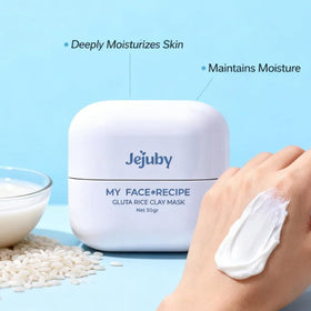 jejuby cream-clay texture close-up illustrating smooth spreadability