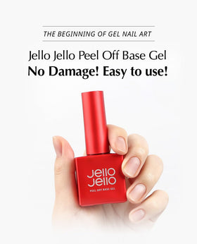 JelloJello removal process with OneKill remover showing easy peel-off benefit