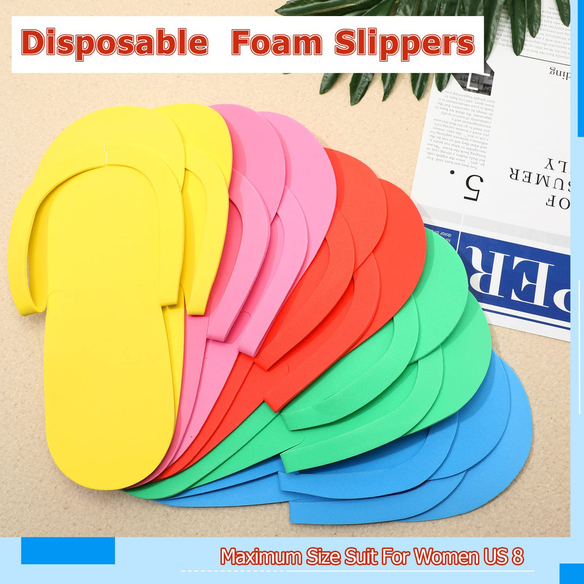JenPen slipper worn during salon pedicure showing hygienic single-use benefit