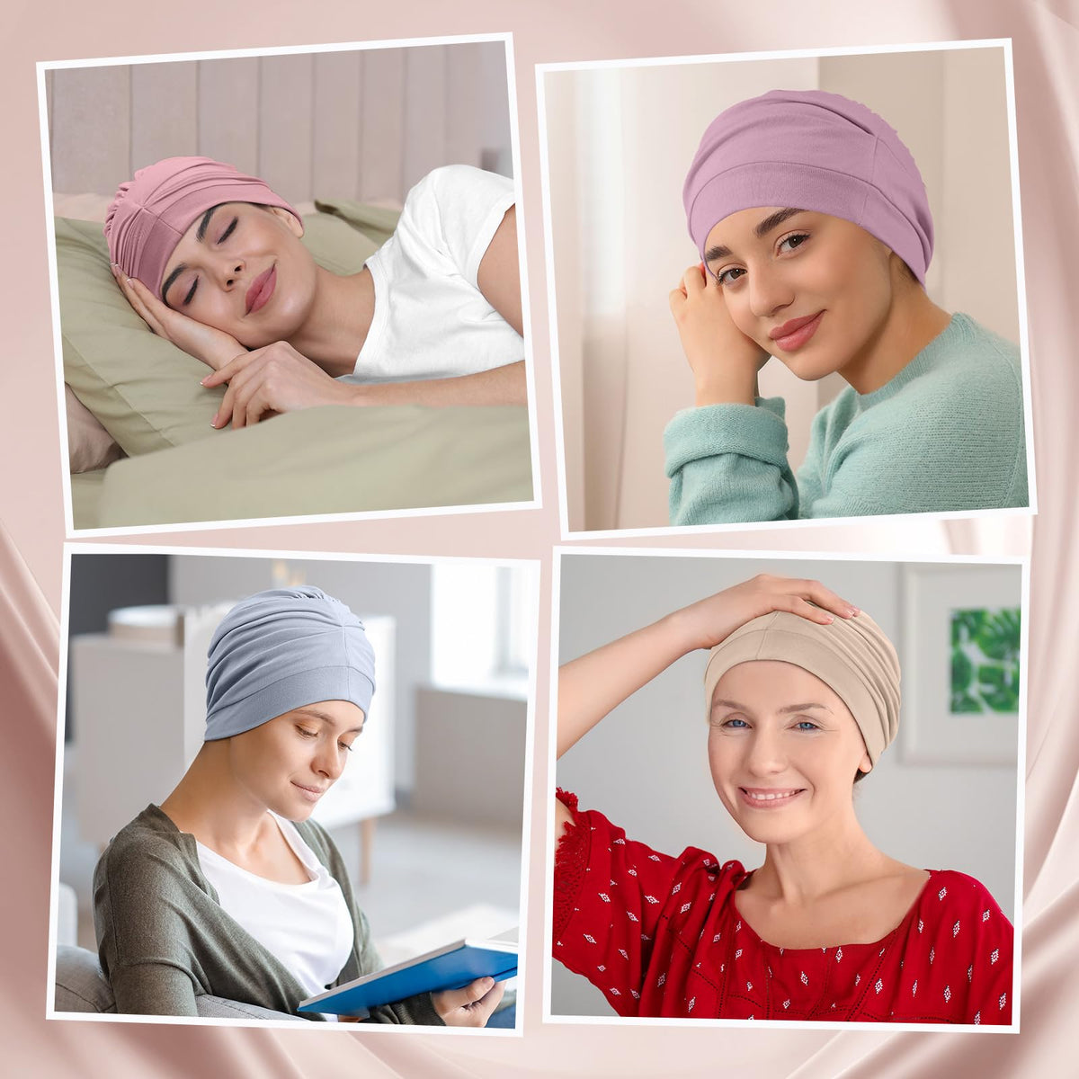 JenPen bonnets packed for travel showing easy storage and on‑the‑go care