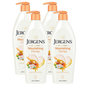 Jergens bottle front packaging showing label and size for quick identification