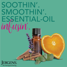 Jergens open tub displaying cream texture and deep hydration benefit