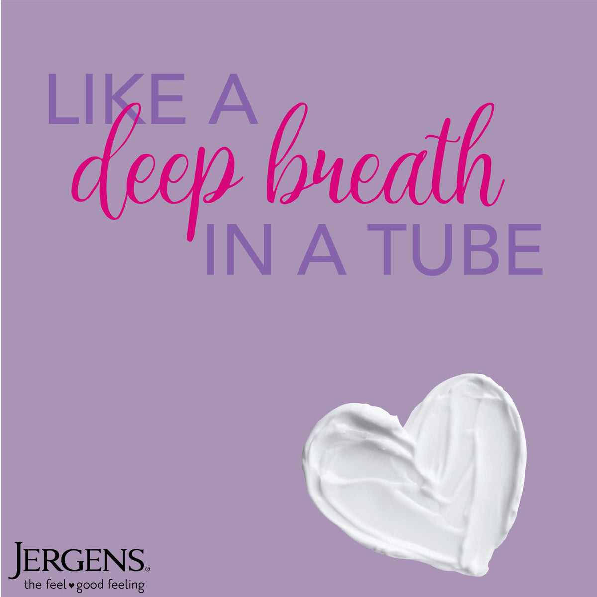Jergens 7 oz tub beside everyday items to show travel-friendly convenience benefit