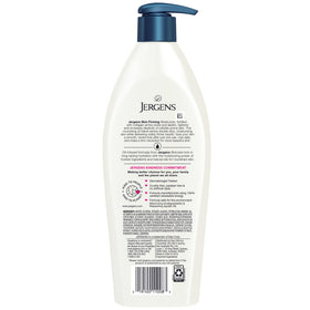 Jergens on bathroom counter in lifestyle scene promoting daily routine