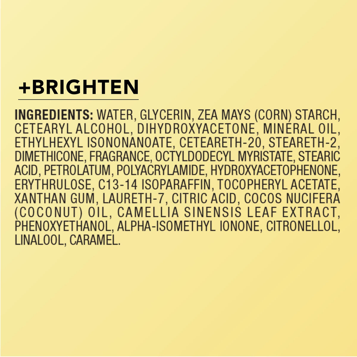 Jergens before and after arm comparison showing gradual natural glow