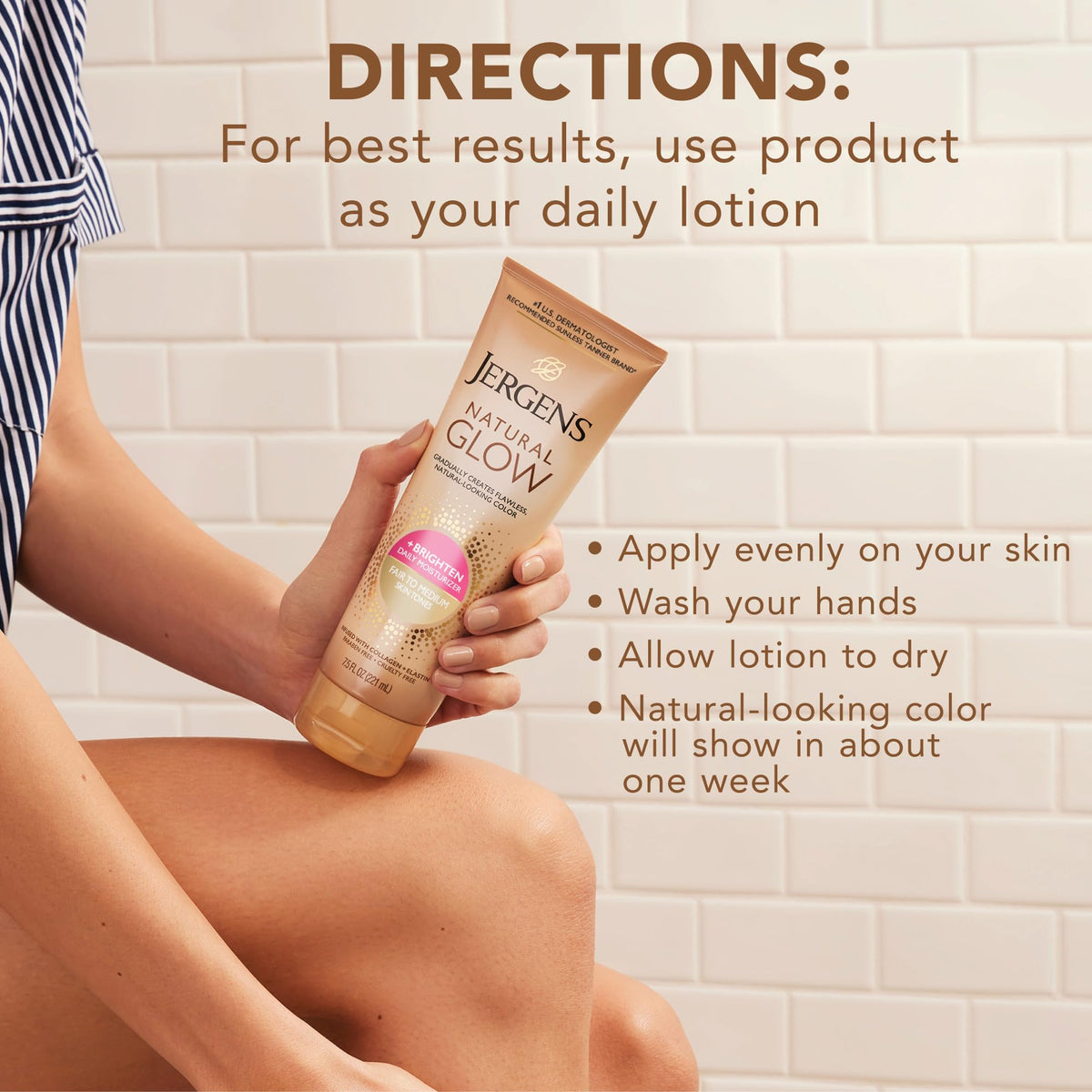 Jergens with coconut oil visual emphasizing nourishing ingredient benefits