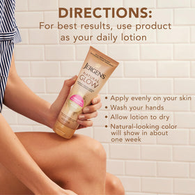Jergens with coconut oil visual emphasizing nourishing ingredient benefits