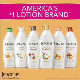 Jergens shea butter in bowl highlighting natural ingredient nourishment