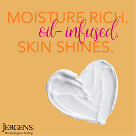 Jergens shea butter spoon with raw shea highlighting pure African shea ingredient benefit