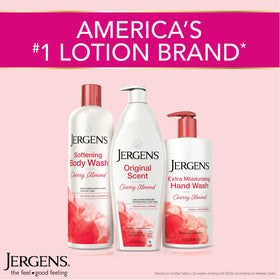 Jergens three-pack arrangement displaying value purchase and stock-up convenience