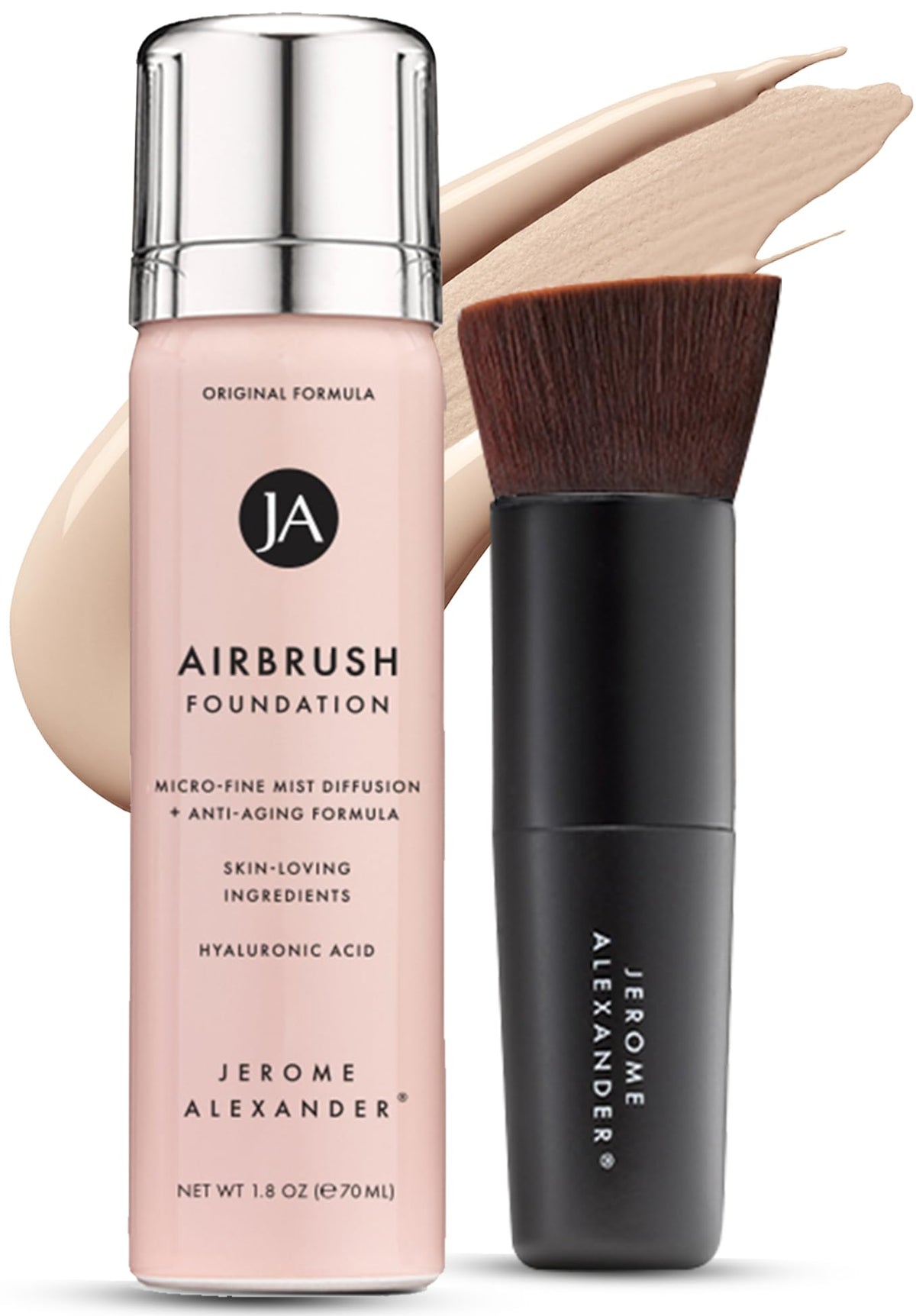 Jerome Alexander front packaging showing set and benefits
