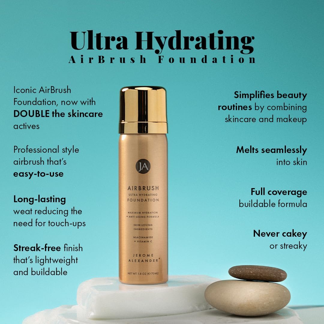 Jerome Alexander texture on skin showing smooth, natural finish