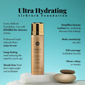 Jerome Alexander texture on skin showing smooth, natural finish