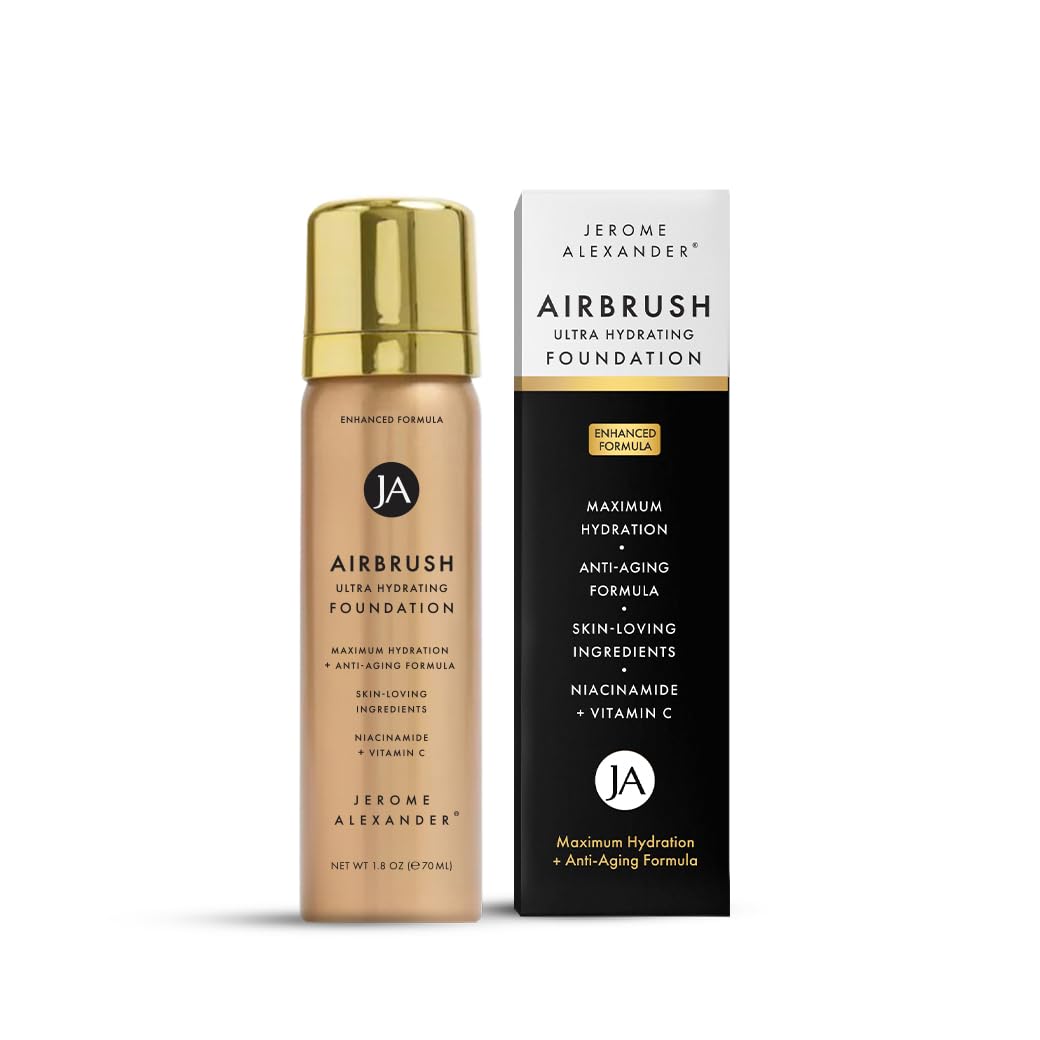 Jerome Alexander front packaging showing sleek label and spray nozzle benefit quick application
