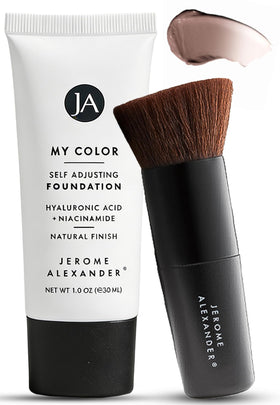 Jerome Alexander front packaging showing bottle and label for clarity