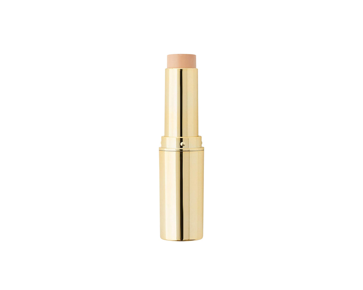 Jerome Alexander foundation stick front packaging showing compact design and portability