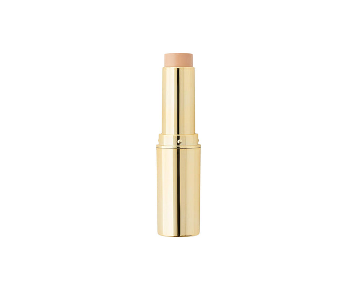 Jerome Alexander foundation stick front packaging showing compact design and portability