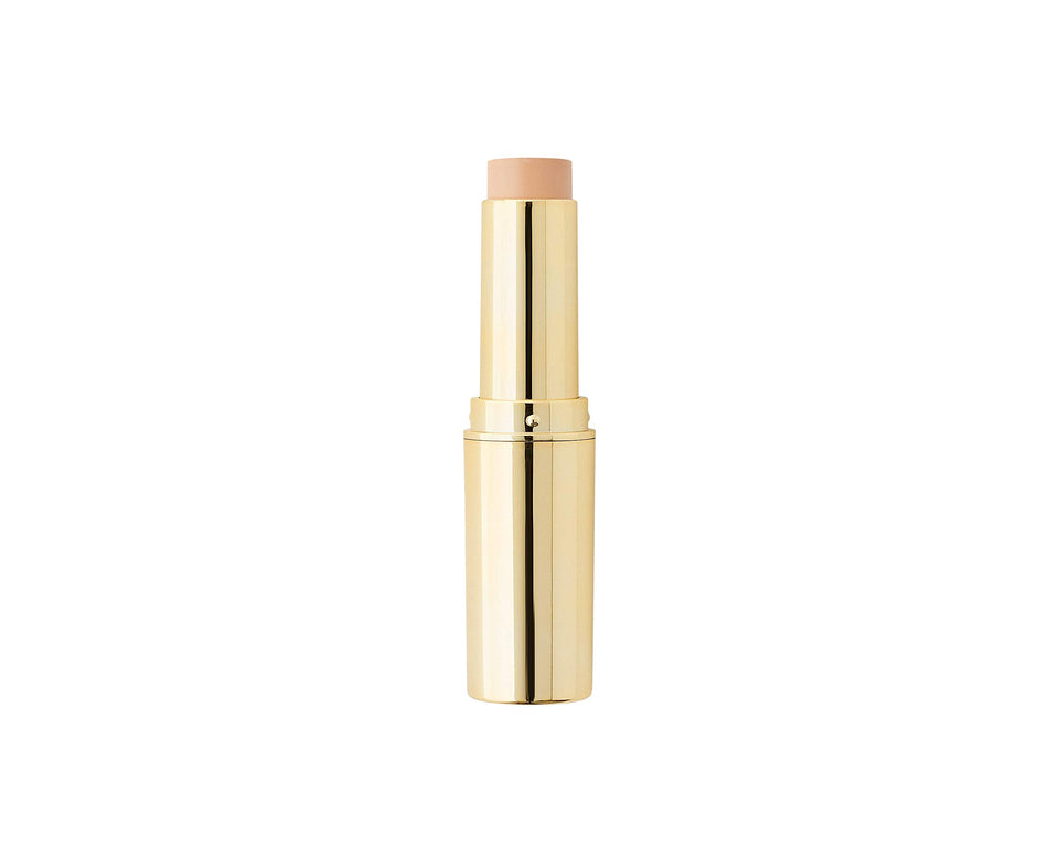 Jerome Alexander foundation stick front packaging showing compact design and portability