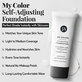 Jerome Alexander kabuki brush with open tube, demonstrates professional application