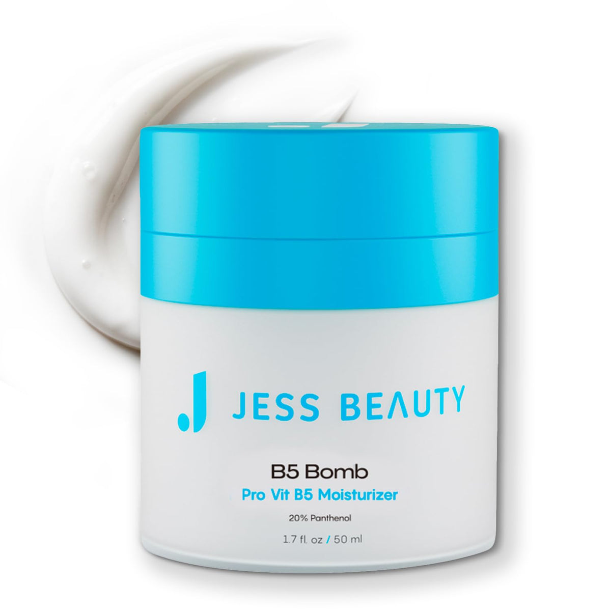 JESS BEAUTY front packaging showing clean jar and product name for recognizable branding and trust