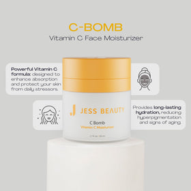 JESS BEAUTY cream texture closeup highlighting lightweight hydration