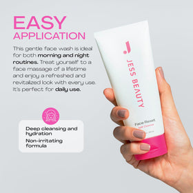 JESS BEAUTY ingredient focus with squalane and hyaluronic acid for moisturized skin