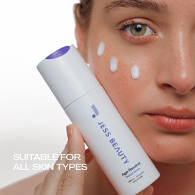 JESS BEAUTY ingredient label close-up listing bakuchiol niacinamide benefits