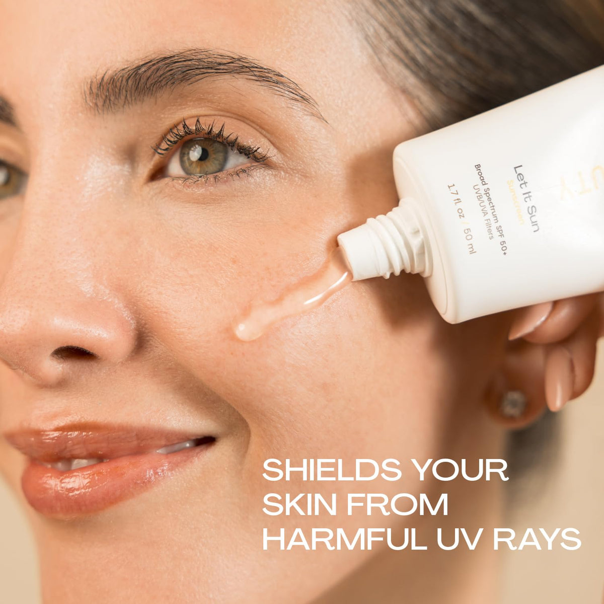JESS BEAUTY ingredient label highlighting clean, vegan formula benefits
