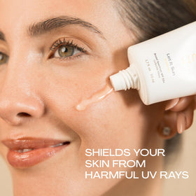 JESS BEAUTY ingredient label highlighting clean, vegan formula benefits