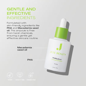 JESS BEAUTY application on hand demonstrating lightweight, fast-absorbing finish