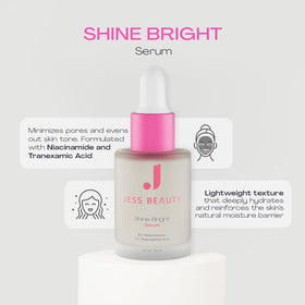 JESS BEAUTY pipette dispensing serum highlighting precise application benefit