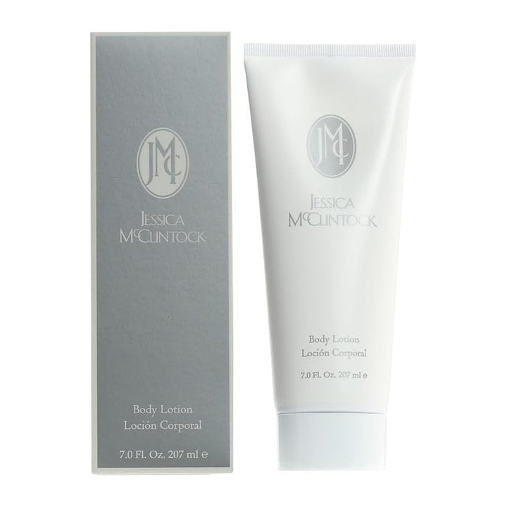 Jessica McClintock front bottle view showing elegant packaging and signature scent