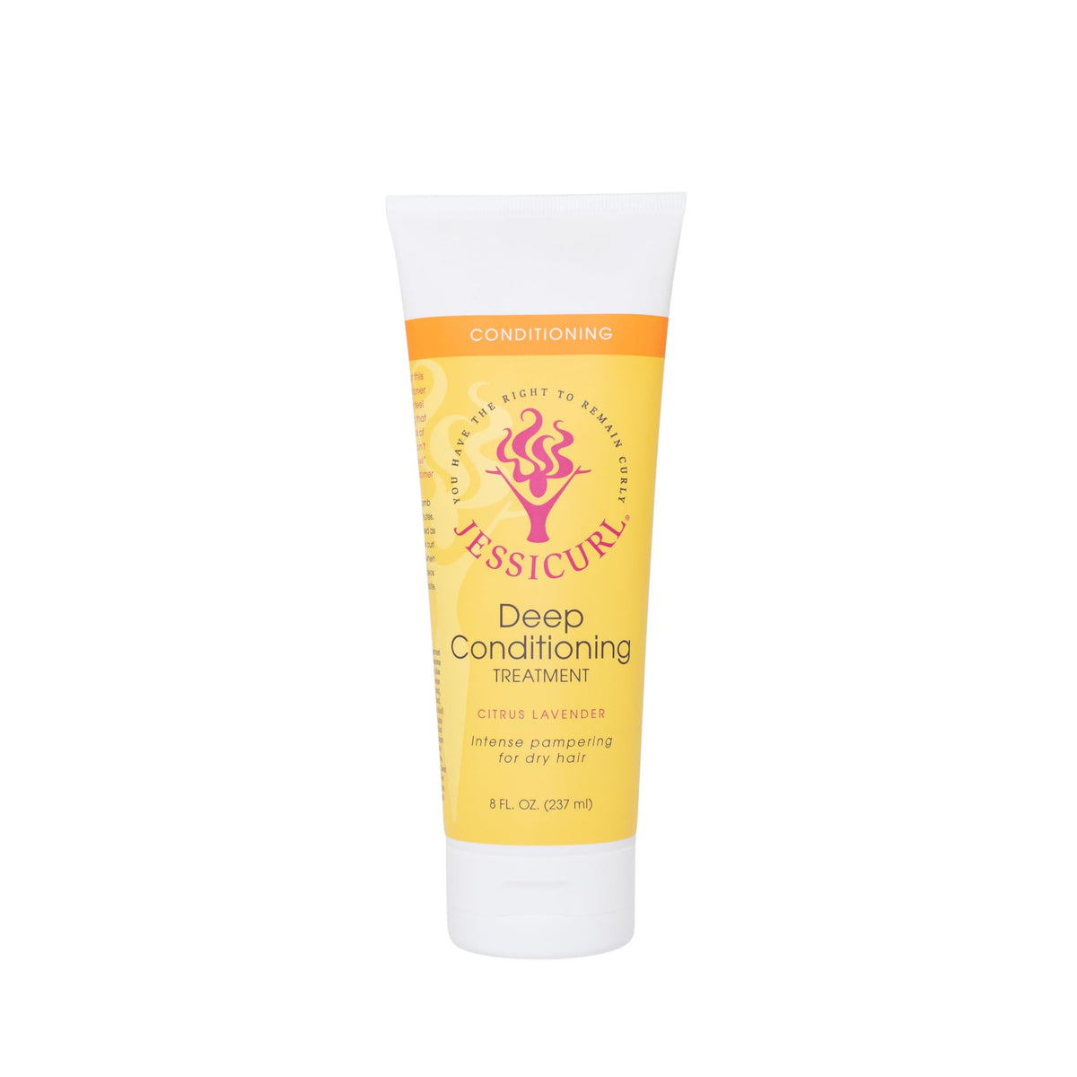 Jessicurl front packaging showing citrus lavender label and benefits