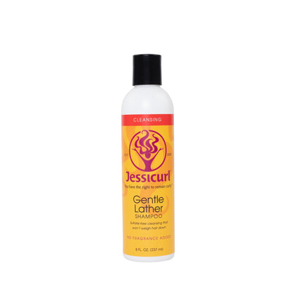 Jessicurl front packaging showing bottle and clean branding benefit clarity