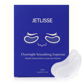 JETLISSE front packaging showing eye patches and benefits