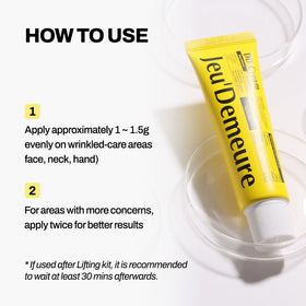 JEU'DEMEURE layered under makeup demonstrating compatibility