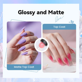 JEWHITENY cured nail finish showing glossy, salon-quality protection