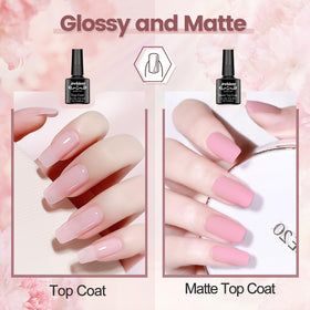 JEWHITENY base and top coat bottles showing protective finish benefit