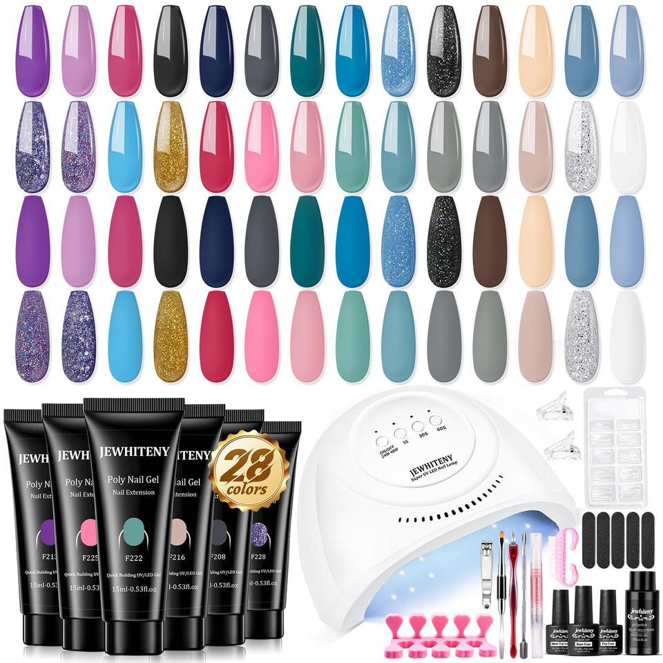 JEWHITENY front packaging showing complete kit for easy home salon