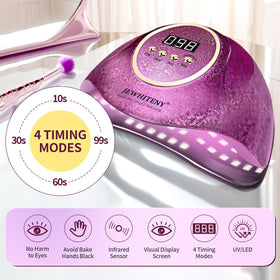 JEWHITENY hand entering sensor demonstrating automatic on/off convenience