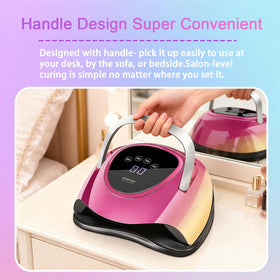 JEWHITENY built-in handle highlighting easy portability and transport
