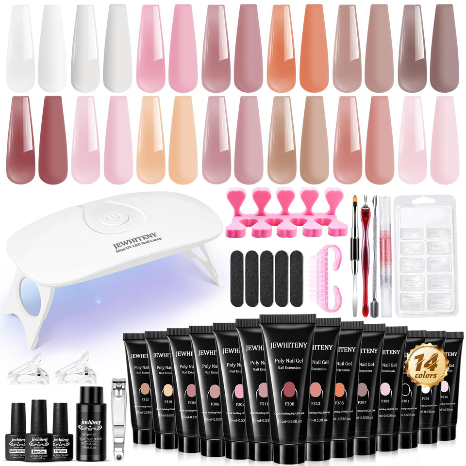 JEWHITENY kit box front showing full set, clear organization and convenience