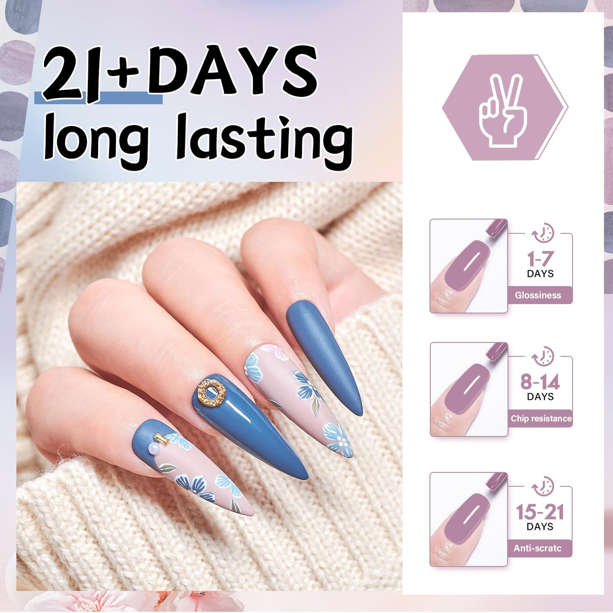 JEWHITENY manicure tools laid out for complete at-home nail prep