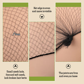 Jexine in use on a ballerina bun demonstrating neat, invisible hold