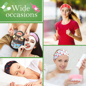 Jexine headband in exercise setting wicking sweat and staying secure