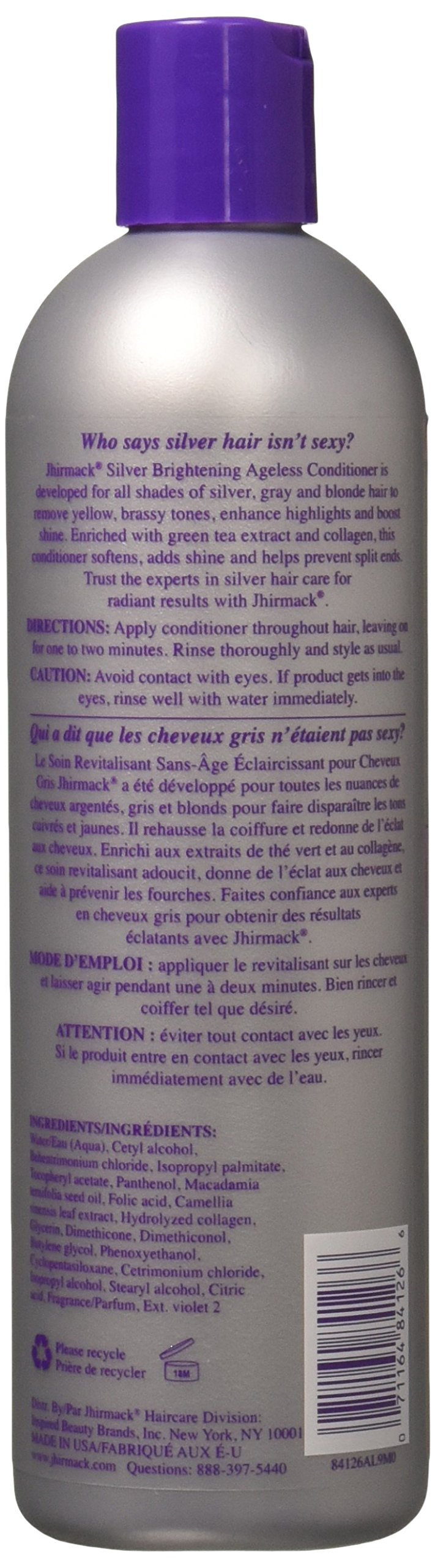 jhirmack conditioner texture on hand demonstrating smooth hydration and shine