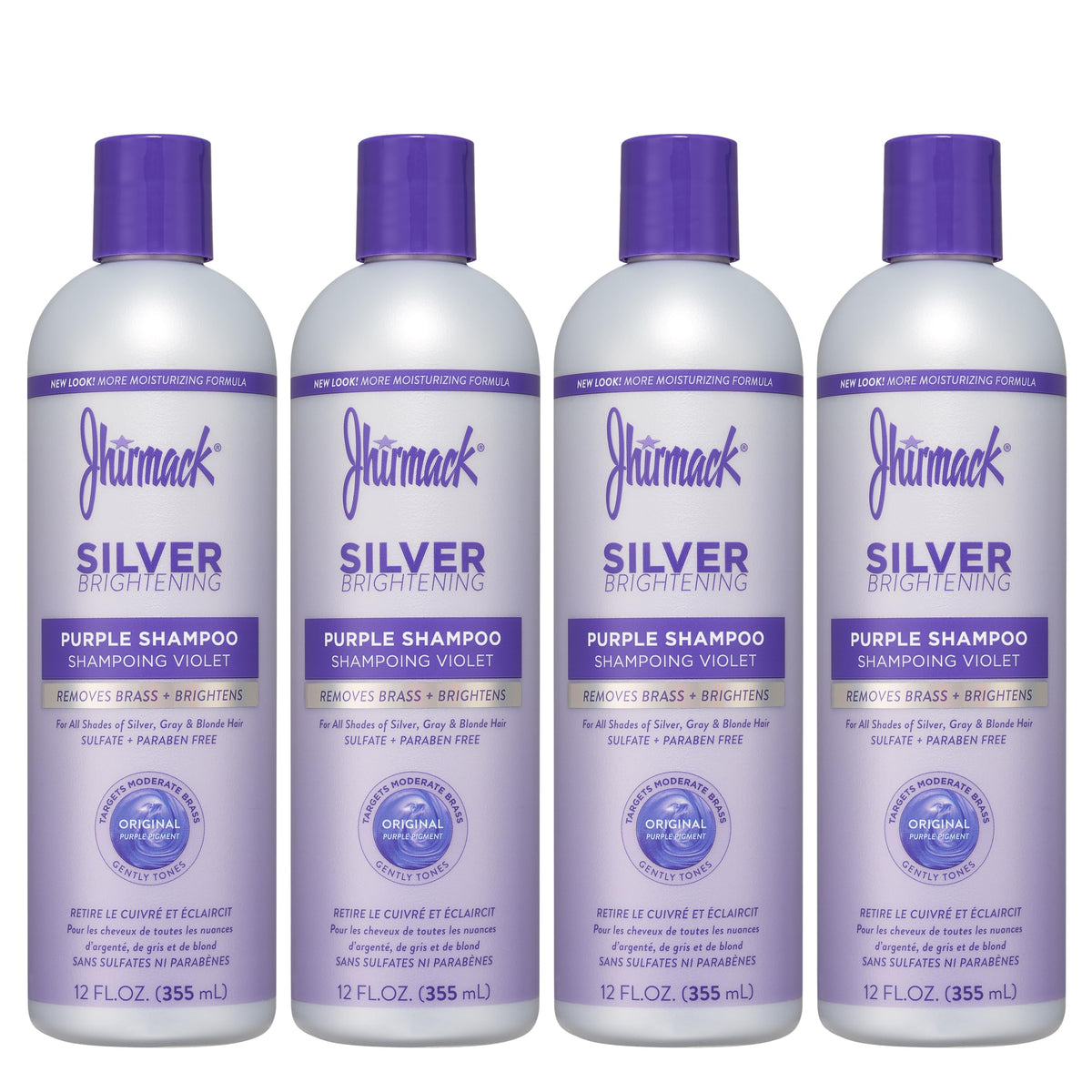jhirmack front packaging set of 4 showing value and consistent toning