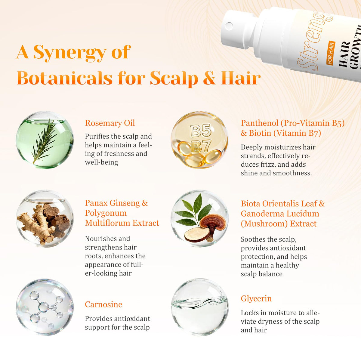 JIEXUN precision spray nozzle close-up for targeted scalp application